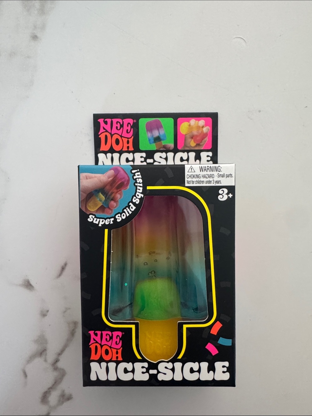 NeeDoh Nice-Sicle Kids Toy - Multicolor Squishy Pop